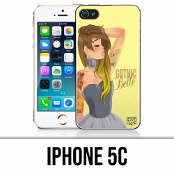 Coque iPhone 5C - Princesse Belle Gothique