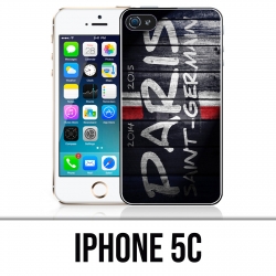 Custodia per iPhone 5C - Etichetta da muro PSG