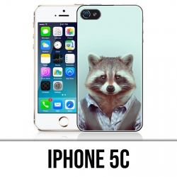 Funda iPhone 5C - Disfraz de mapache
