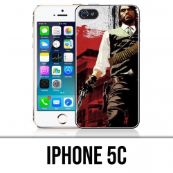 Custodia per iPhone 5C - Red Dead Redemption Sun