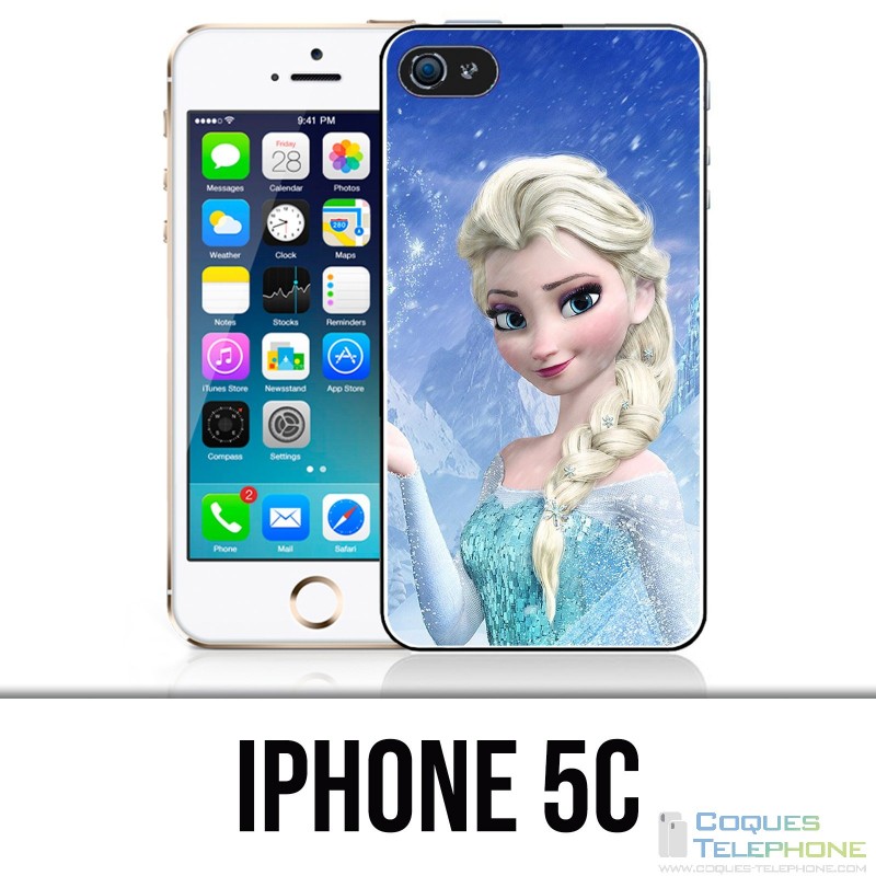 Coque iPhone 5C - Reine Des Neiges Elsa Et Anna