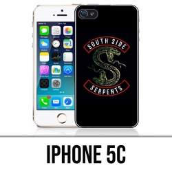 Custodia per iPhone 5C - logo Riderdale South Side Snake