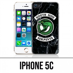 Custodia per iPhone 5C - marmo serpente lato fiume Riverdale