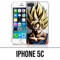 Coque iPhone 5C - Sangoku Mur Dragon Ball Super