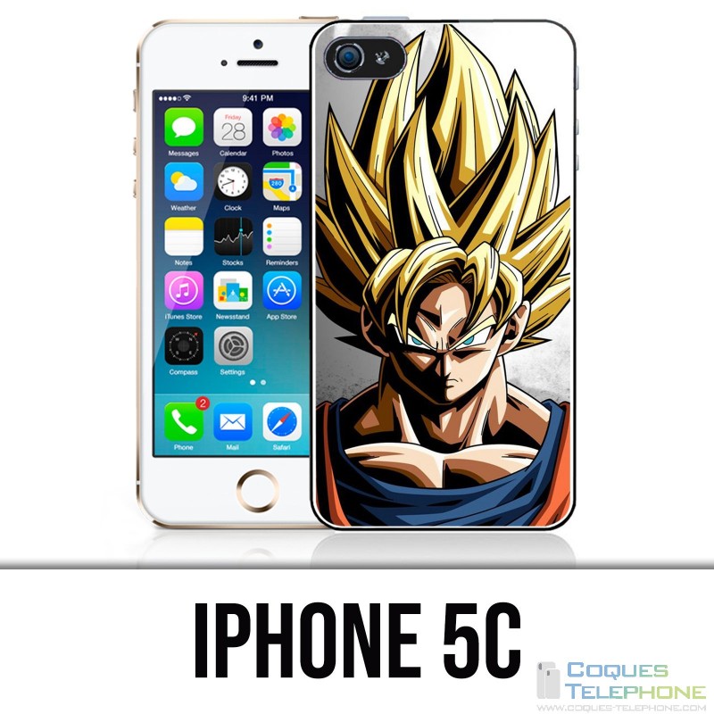 Coque iPhone 5C - Sangoku Mur Dragon Ball Super