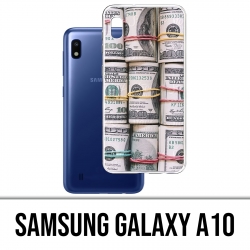 Coque Samsung Galaxy A10 - Billets Dollars rouleaux