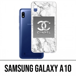 Samsung Galaxy A10 Case - Chanel Marmor weiß