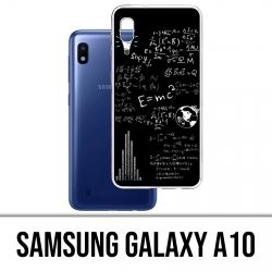 Coque Samsung Galaxy A10 - E égale MC 2 tableau noir
