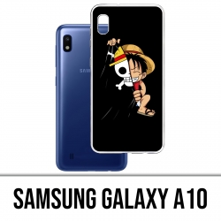 Coque Samsung Galaxy A10 - One Piece baby Luffy Drapeau