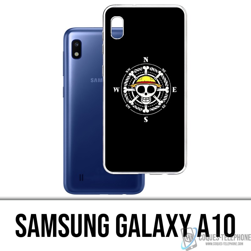 Coque Samsung Galaxy A10 - One Piece logo boussole