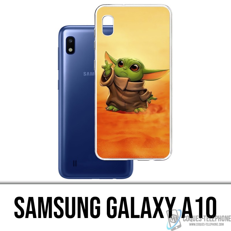 Samsung Galaxy A10 Case - Star Wars baby Yoda Fanart