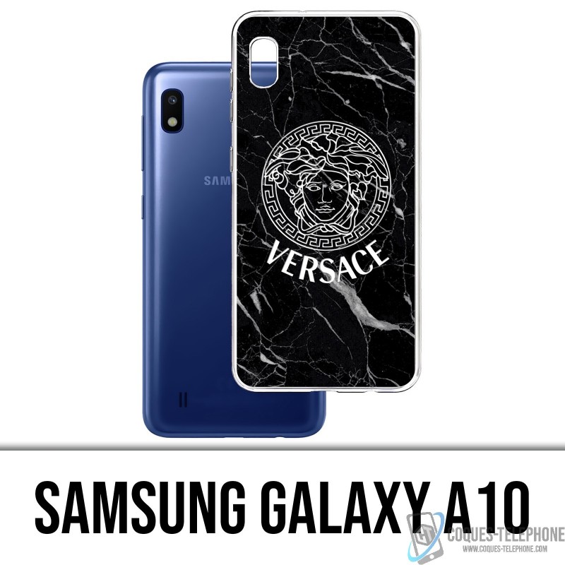 Samsung Galaxy A10 Case - Versace Black Marble