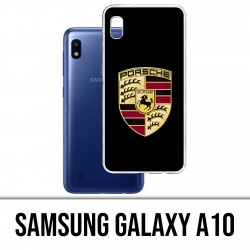 Samsung Galaxy A10 Case - Porsche Logo Schwarz