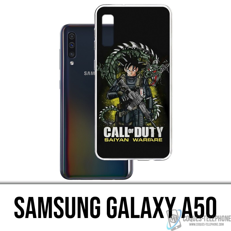 Samsung Galaxy A50 Case - Call of Duty x Dragon Ball Saiyan Warfare