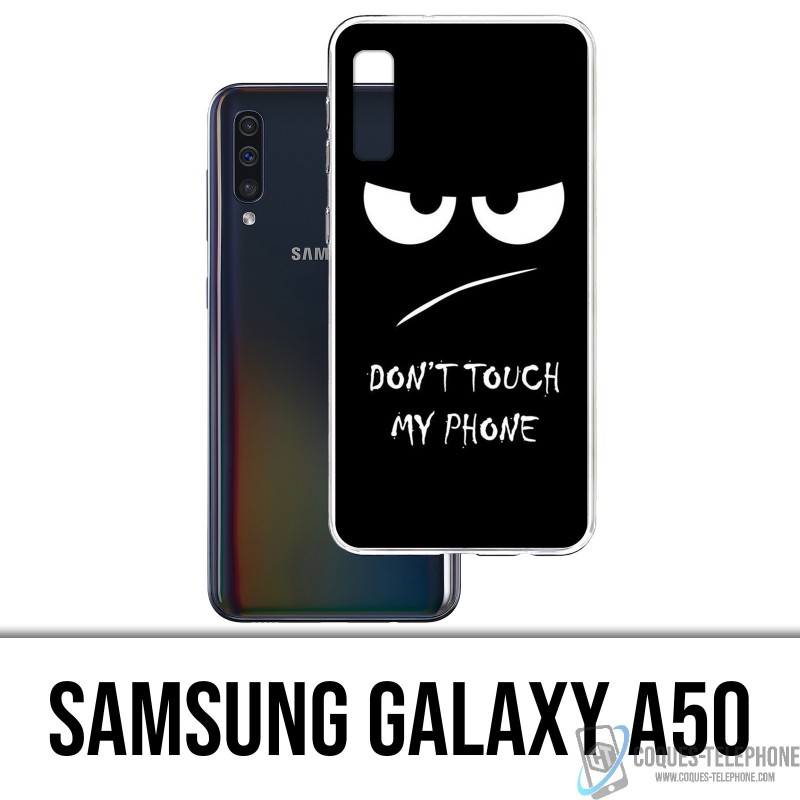 Samsung Galaxy A50 Case - Berühre mein Telefon nicht wütend