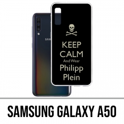 Coque Samsung Galaxy A50 - Keep calm Philipp Plein