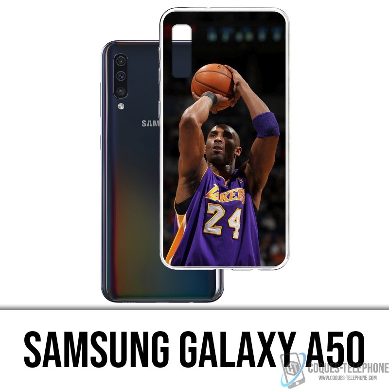Coque Samsung Galaxy A50 - Kobe Bryant tir panier Basketball NBA