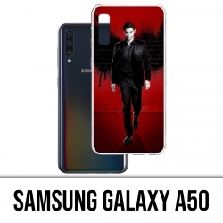 Samsung Galaxy A50 Case - Lucifer wall wings