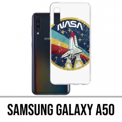 Coque Samsung Galaxy A50 - NASA badge fusée