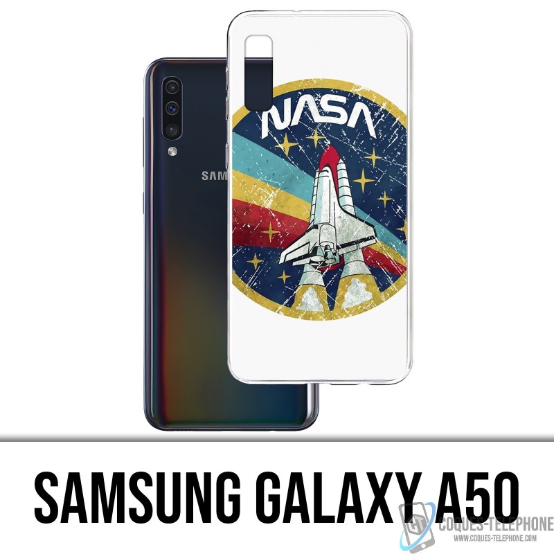 Samsung Galaxy A50 Case - NASA-Raketenabzeichen