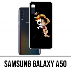 Funda Samsung Galaxy A50 - Bandera de una pieza del bebé Luffy