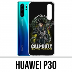 Coque Huawei P30 - Call of Duty x Dragon Ball Saiyan Warfare