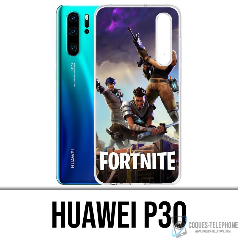 Case Huawei P30 - Poster von Fortnite