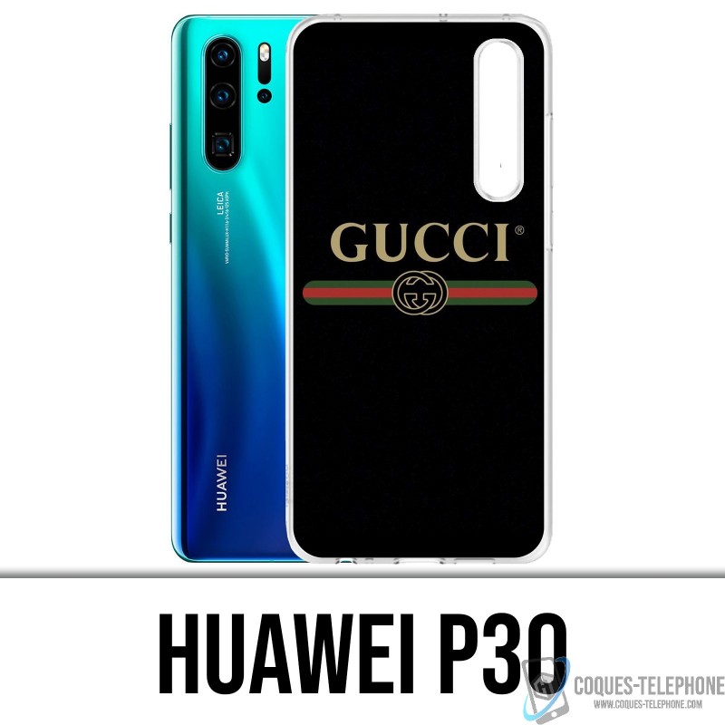 Coque Huawei P30 - Gucci logo belt
