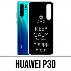 Funda Huawei P30 - Mantener la calma Philipp Plein