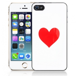 Red Heart phone case