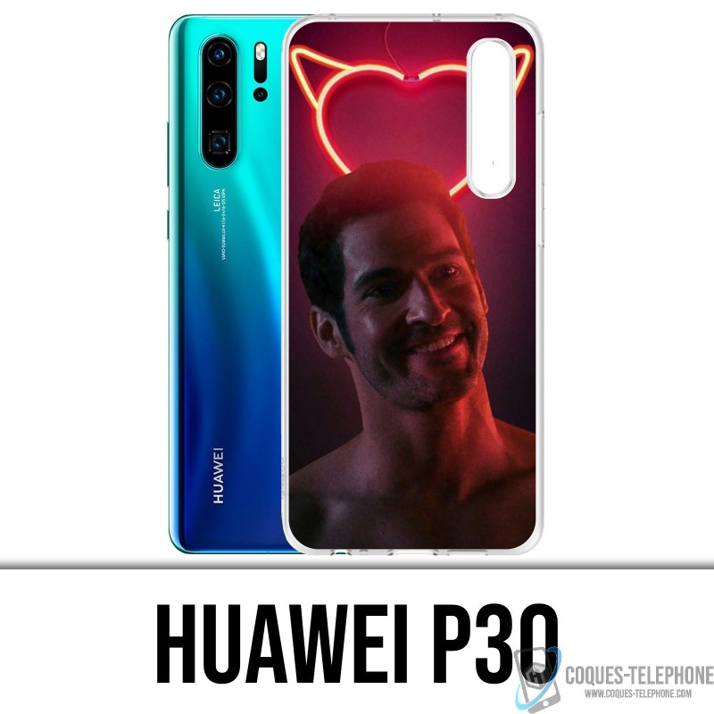 Case Huawei P30 - Lucifer Love Devil
