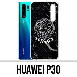 Huawei P30 Case - Versace black marble