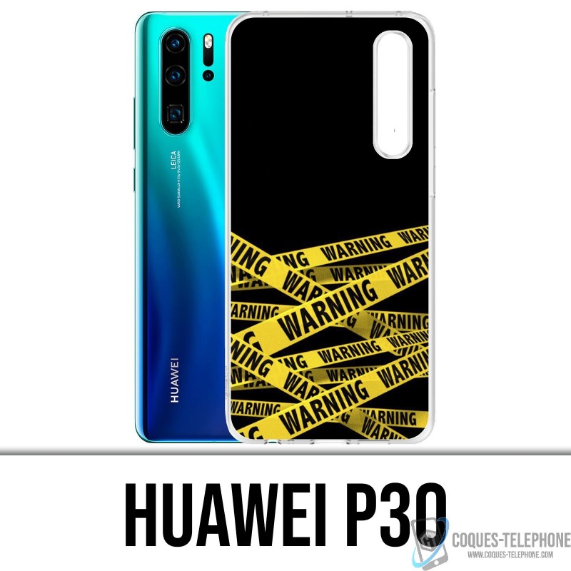Coque Huawei P30 - Warning