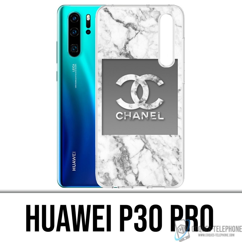 Coque Huawei P30 PRO - Chanel Marbre Blanc