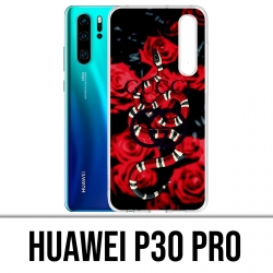 Coque Huawei P30 PRO - Gucci snake roses