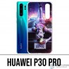 Custodia Huawei P30 PRO - Cappuccio Harley Quinn Quinn Birds of Prey hood