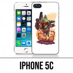 Funda iPhone 5C - Star Wars Boba Fett Cartoon