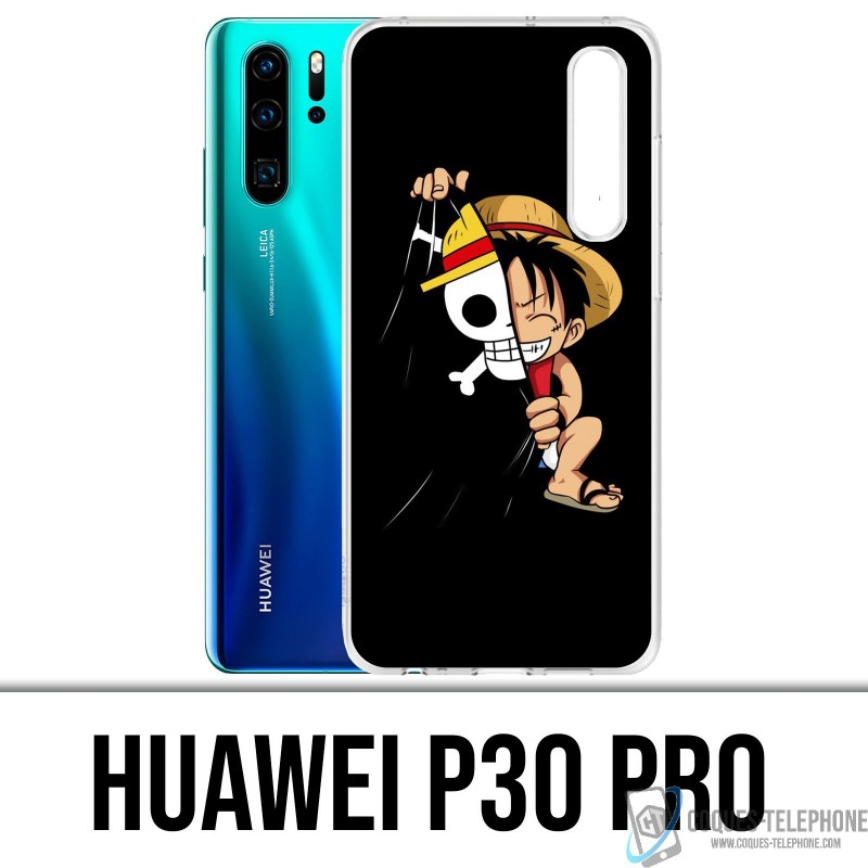 Huawei P30 PRO Custodia - One Piece baby Luffy Flag