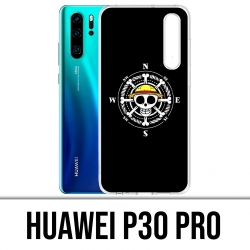Coque Huawei P30 PRO - One Piece logo boussole