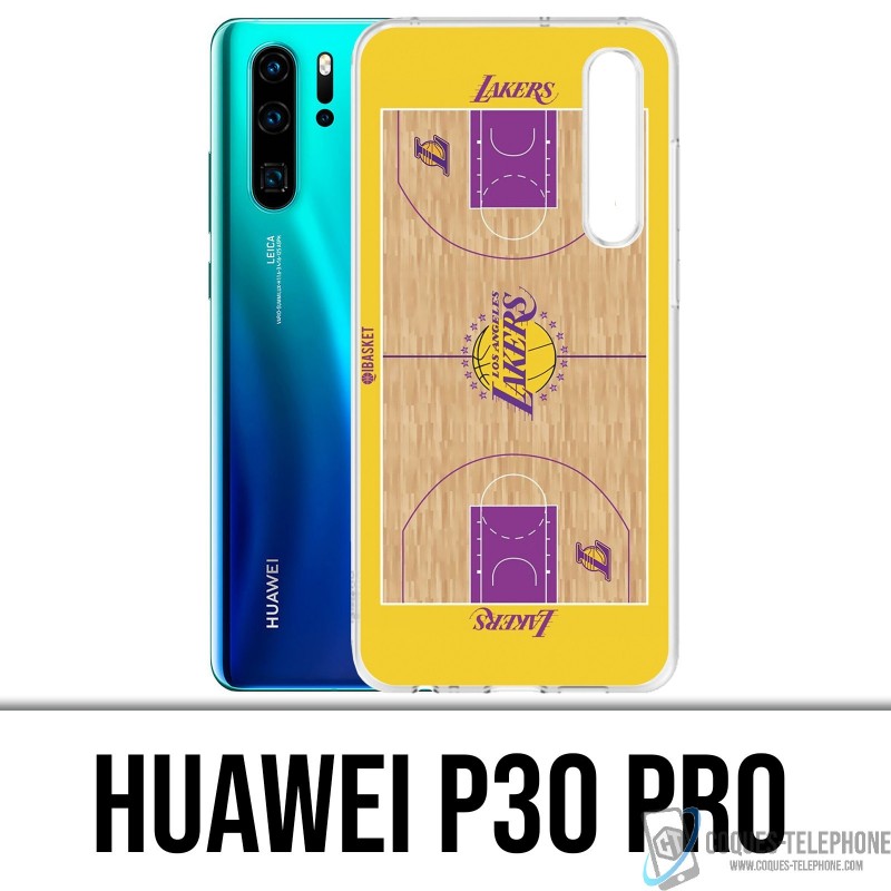 Huawei P30 PRO Custodia - NBA Lakers besketball campo dei Lakers