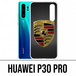 Huawei P30 PRO Case - Porsche Carbon Logo