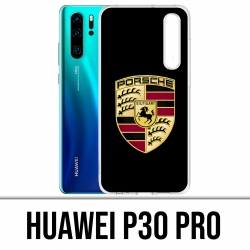Huawei P30 PRO Case - Porsche Logo Schwarz