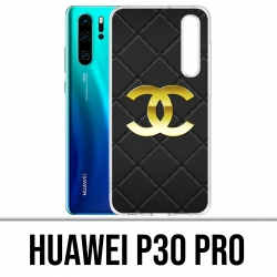 Funda Huawei P30 PRO - Logotipo de cuero de Chanel
