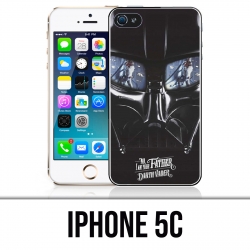 Custodia per iPhone 5C: Star Wars Dark Vader Moustache