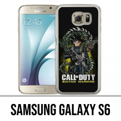 Case Samsung Galaxy S6 - Aufruf der Pflicht x Dragon Ball Saiyan-Kriegsführung