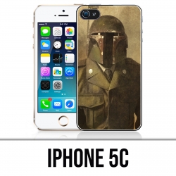 Coque iPhone 5C - Star Wars Vintage Boba Fett