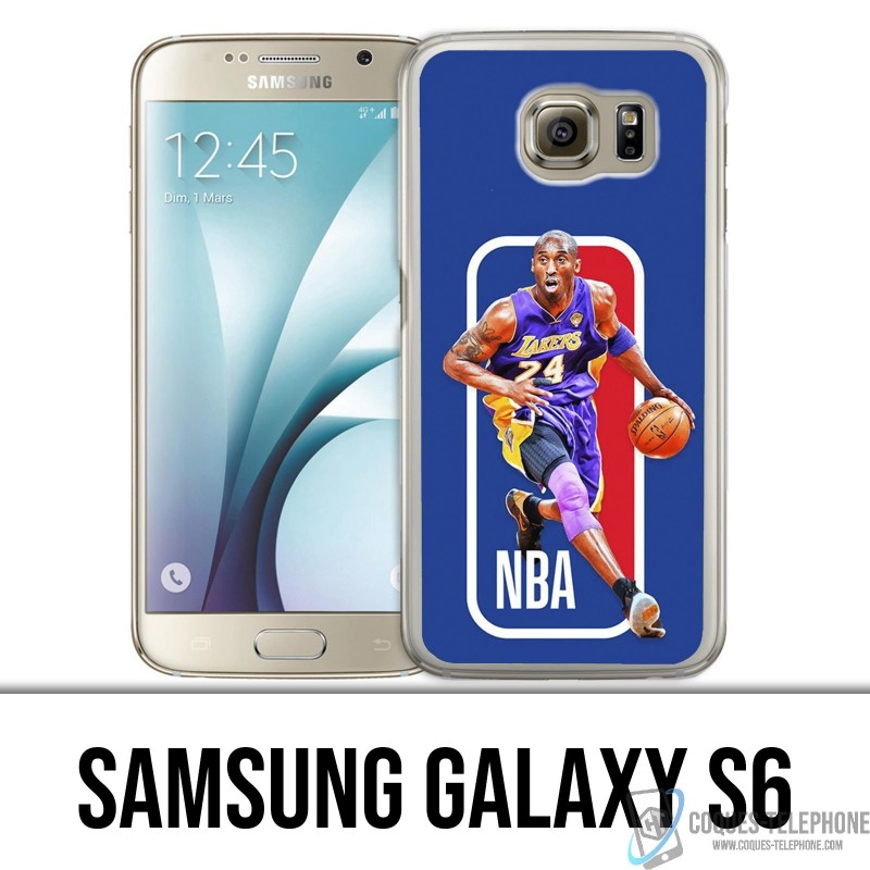 Samsung Galaxy S6 Funda - Logotipo de la NBA de Kobe Bryant