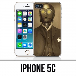 Coque iPhone 5C - Star Wars Vintage C3Po