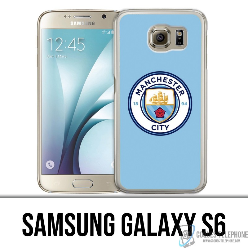 Funda Samsung Galaxy S6 - Fútbol del Manchester City