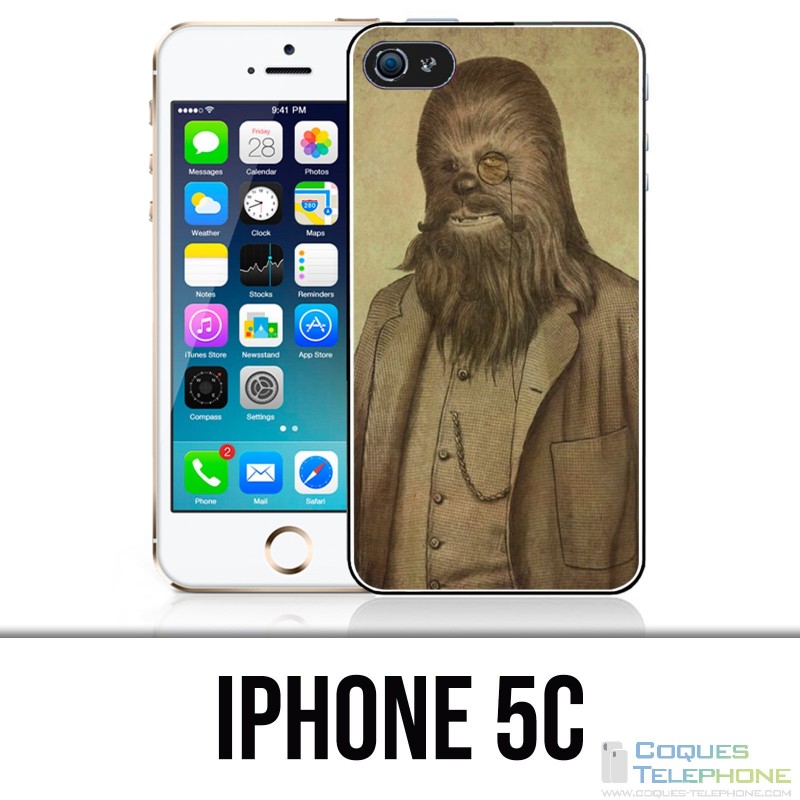 Custodia per iPhone 5C - Star Wars Vintage Chewbacca